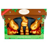 Lindt gold bunny hutch