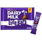 Cadbury Dairy Milk - six little bars - 124g Brand Price Match - Checked Tesco.com 21/04/2014 Cadbury Dairy Milk - six little bars - 124g Brand Price Match - Checked Tesco.com 21/04/2014
