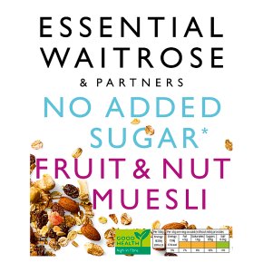 Essential Waitrose - Fruit & Nut Muesli