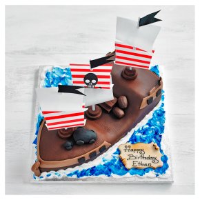 Pirate Ship Cake