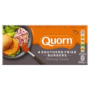 Quorn chicken style burgers
