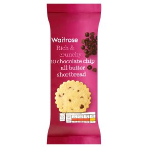 Waitrose Chocolate Chip All Butter Shortbread