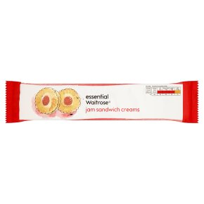essential Waitrose jam sandwich creams