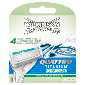Wilkinson quattro titanium blades