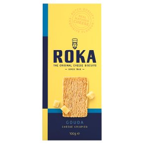 Roka cheese crispies