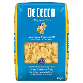 De Cecco conchiglie rigati