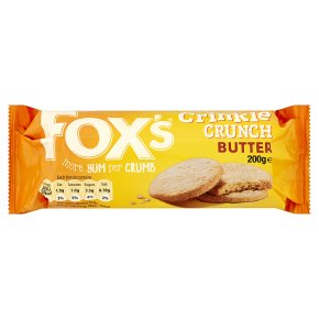 Fox's Crinkles - butter