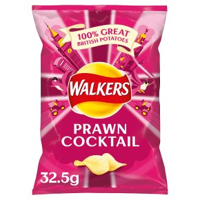 Walkers prawn cocktail single crisps