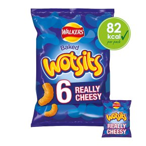 Walkers Wotsits really cheesy multipack crisps