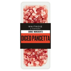 Waitrose Cooks' Ingredients Italian diced pancetta
