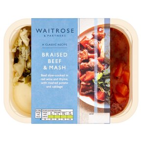 Waitrose Classics Braised Beef & Mash