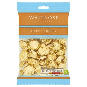 Waitrose dairy toffee