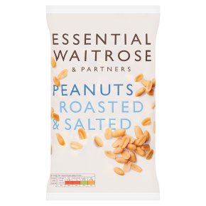 essential Waitrose large roasted & salted peanuts