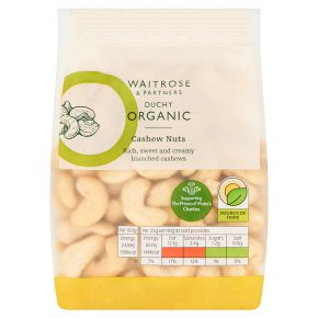Waitrose Duchy Organic cashew nuts