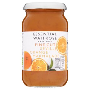 essential Waitrose seville orange marmalade fine cut