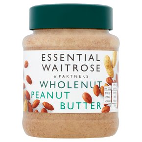 essential Waitrose wholenut peanut butter