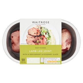 Easy to Cook Lamb Joint with Redcurrant, Rosemary