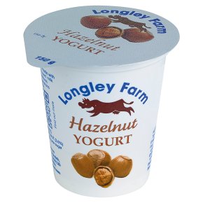 Longley Farm hazelnut yogurt