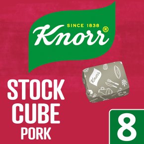 Knorr 8 pack pork stock cubes