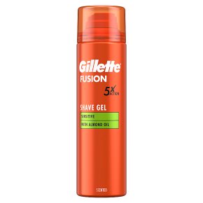 Gillette fusion gel sensitive skin