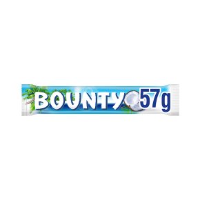 Bounty milk chocolate single bar
