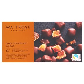 Waitrose Dark Chocolate Ginger