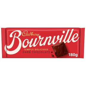 Cadbury Bournville dark chocolate bar