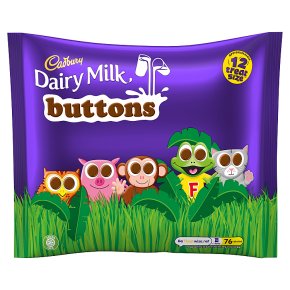 Cadbury Dairy Milk Buttons treatsize chocolate bag