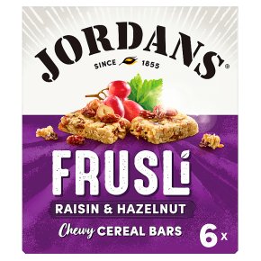 Jordans Frusli Bars Raisin & Hazelnut
