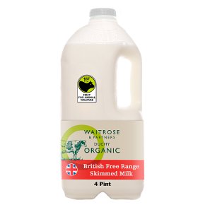 Waitrose Duchy Skimmed Milk