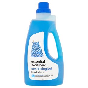 essential Waitrose non-biological liquid, 20 washes