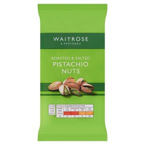 Waitrose roasted salted pistachio nuts