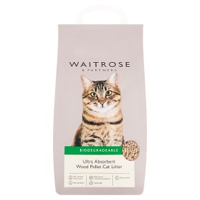 Waitrose cat litter wood pellets