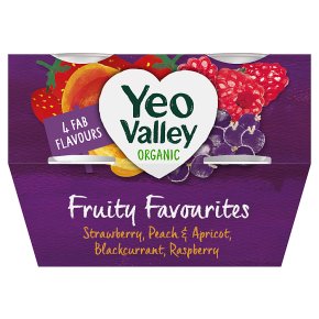 Yeo Valley Fruity Favourites Yogurt