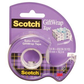 Scotch Tape Gift Wrap