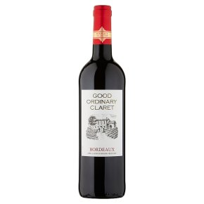Waitrose Good Ordinary Claret, Merlot, French, Red Wine