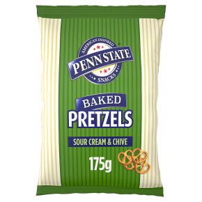 Penn-State sour cream & chive pretzels