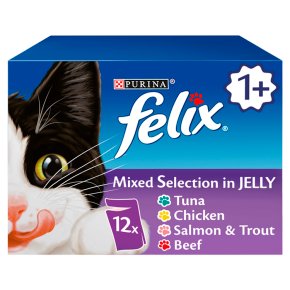 Felix Cat Food Mixed Selection In Jelly