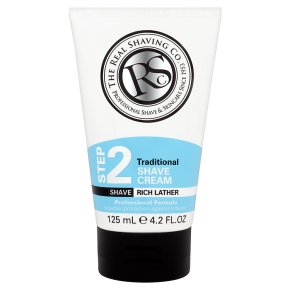 The real shaving co. shave cream