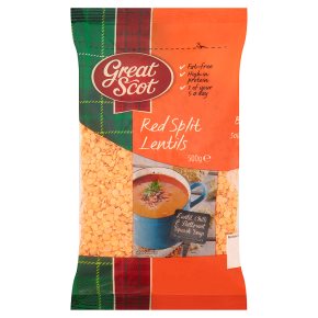 Great Scot red split lentils