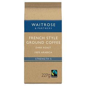 Waitrose cafetière French coffee continental blend