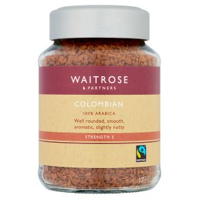 Waitrose Colombian freeze dried coffee
