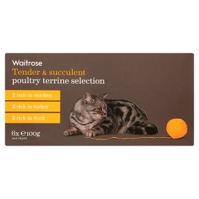 Waitrose special recipe poultry selection cat food