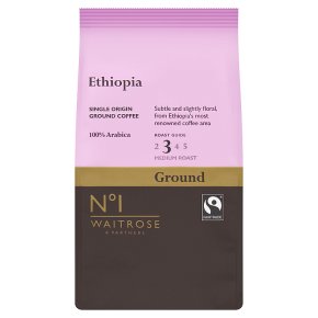 Waitrose 1 mocha sidamo 100% arabica ground coffee