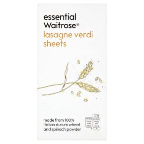 essential Waitrose lasagne verdi