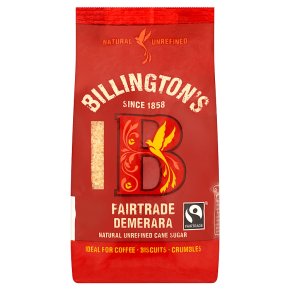 Billington's Fairtrade natural demerara sugar