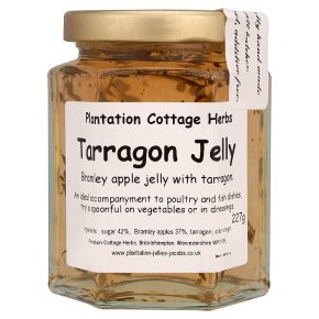 Plantation cottage tarragon jelly
