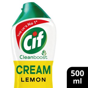 Cif Cream Cleaner Lemon 500ml