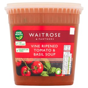Waitrose Tomato & Fresh Basil Soup