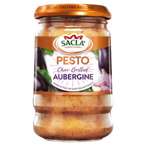 Sacla' char-grilled aubergine pesto